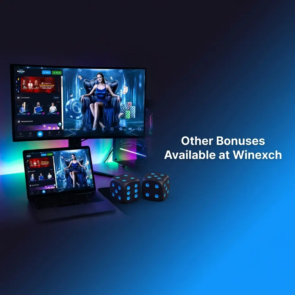 Winexch casino and sportsbook bonuses including reload, free spins, cashback, referral, and accumulator boost offers