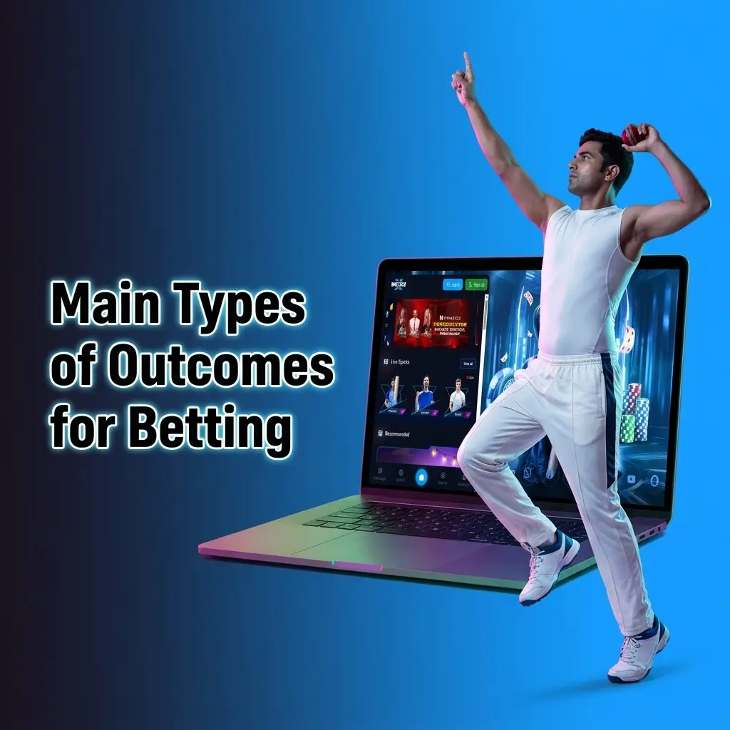 Sports betting outcome types on Winexch platform showing structured win and loss condition categories for various markets