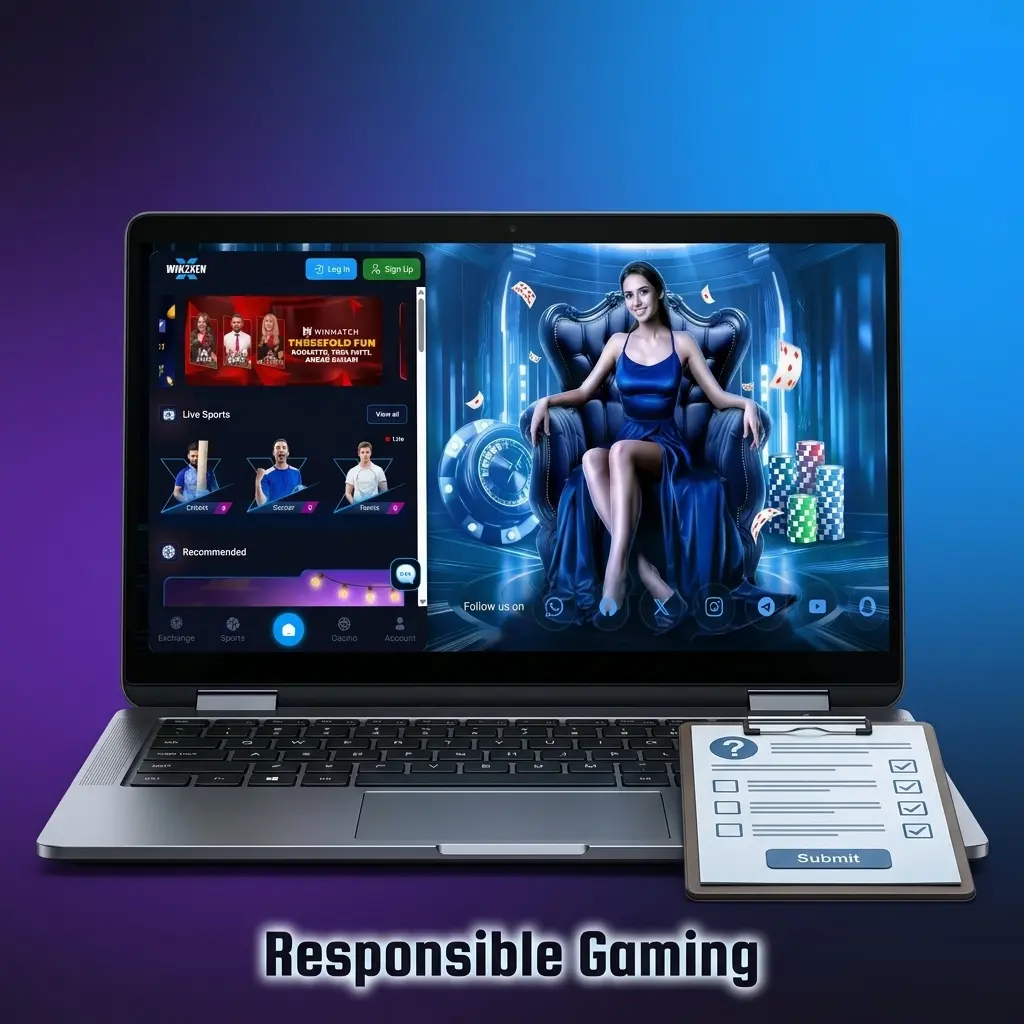 Winexch responsible gaming tools including deposit limits, self-exclusion, and loss limits for safe betting in India